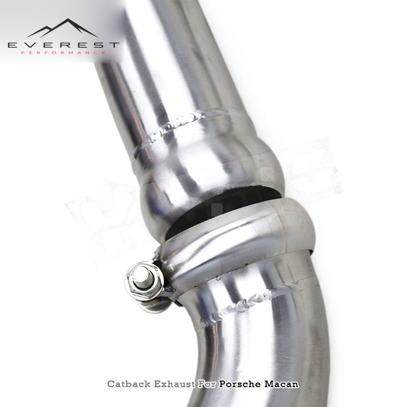 SS304 Exhaust Pipe System for Porsche Macan 3.0T 2014-2023 Electronic Valve Controller Sport Sound Performance