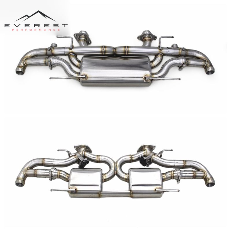Valved Sport Exhaust System for Aston Martin Rapide S 560CV 2013-2018 Stainless Steel Muffler Catback Exhaust Pipe