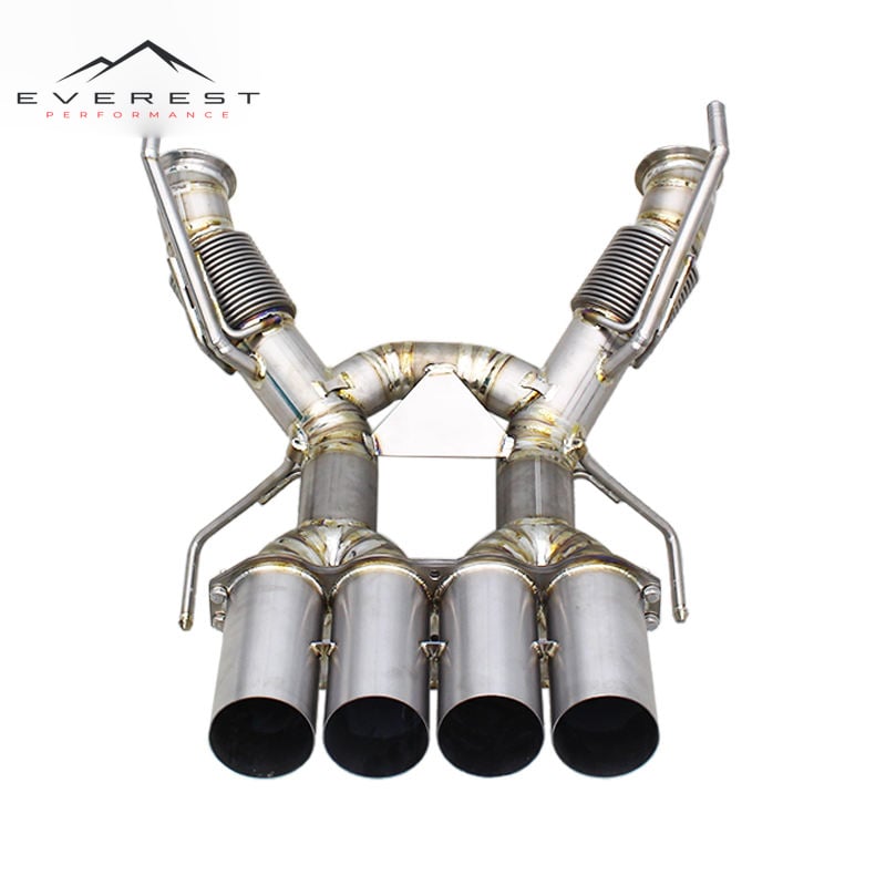 Direct-fit Exhaust for Mclaren 765LT Coupe/Spider 4.0T 2020+ Titanium Lightweight Superfast Non Valve F1 Race Sound Catback