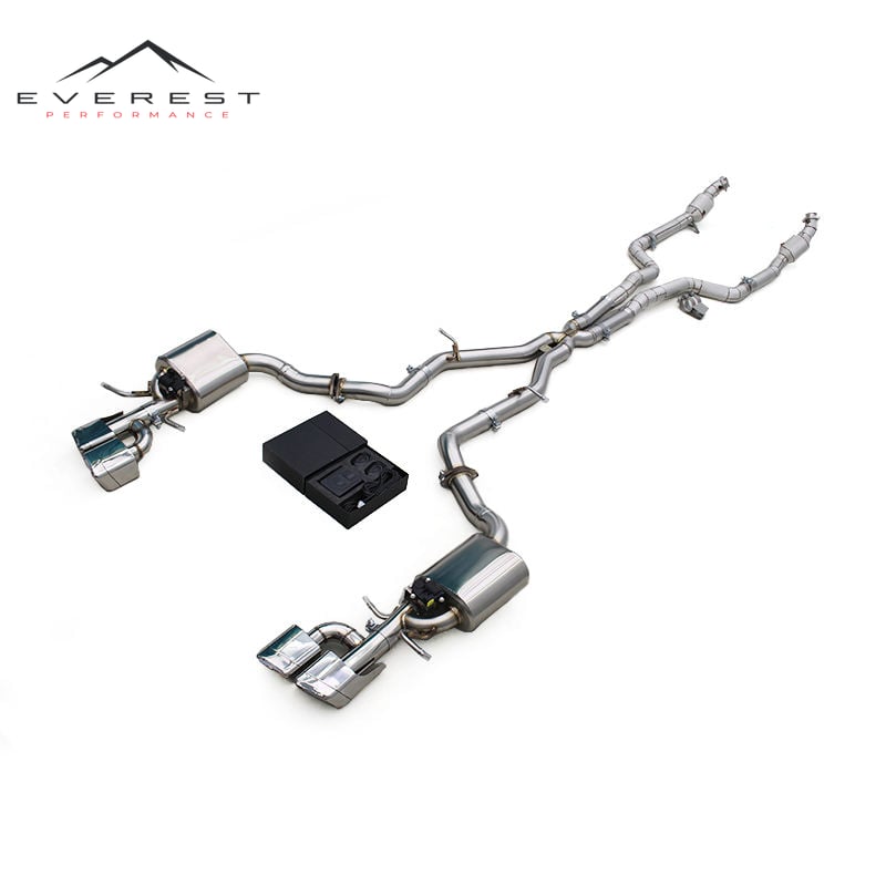 Valvetronic Exhaust Pipes for Mercedes-Benz E63/E63S W212 C218 AMG 2007-2016 Muffler Catback Catalyst Downpipe