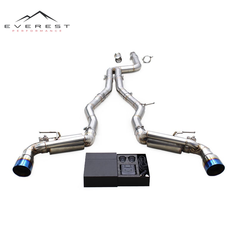 Custom Valved Sport Catback for Toyota Supra A90/A91 MK4/MK5 3.0T 2020-2025 Valvetronic Exhaust System Stainless Steel Pipes