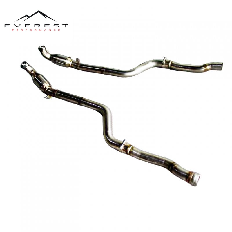 Mercedes-Benz E63 W212 Downpipe — photo 1