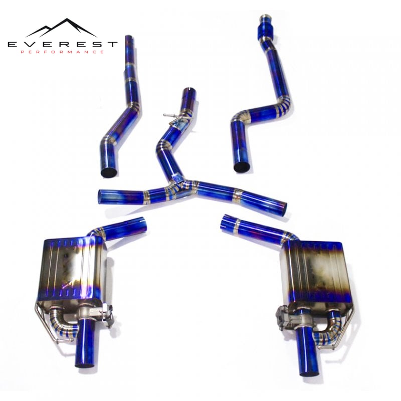 Mercedes-Benz Titanium W205 C300 Exhaust System — photo 1
