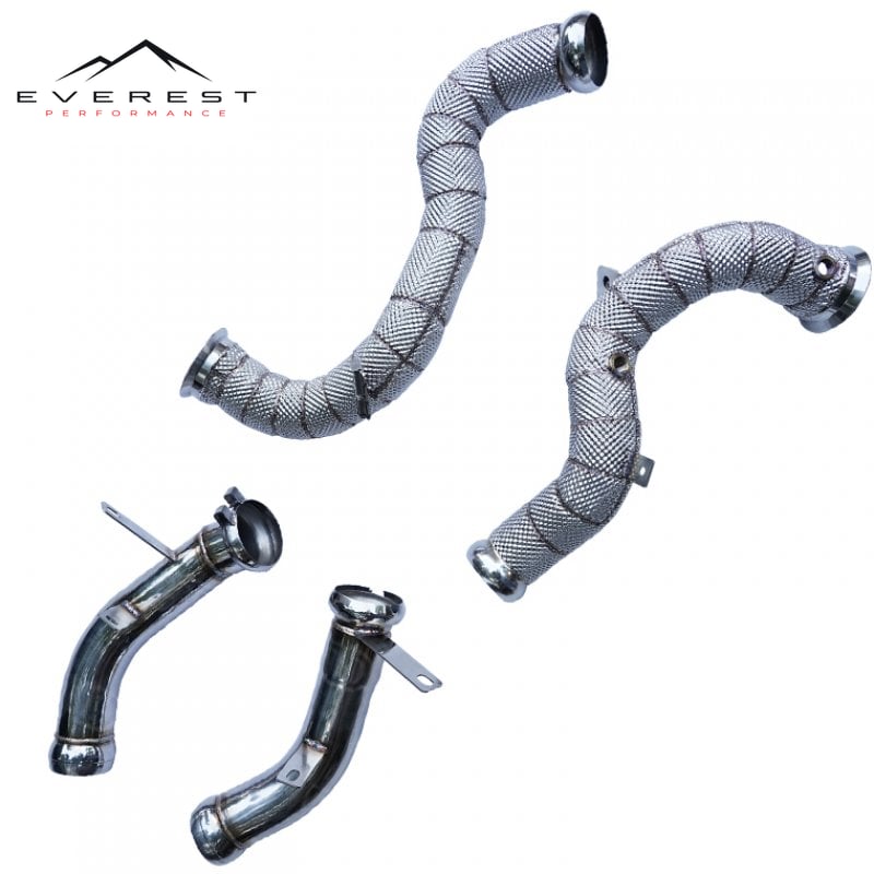 Mercedes-Benz E63 W213 Downpipe (Style 1) — photo 1