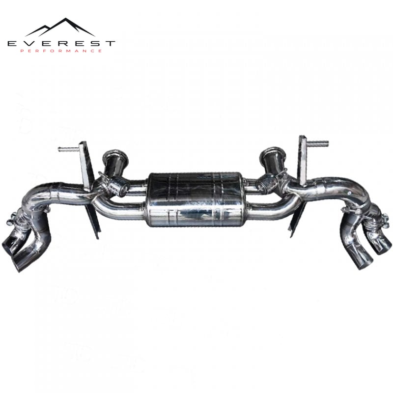 Audi R8 V10+ Plus 2017 Exhaust System — photo 1