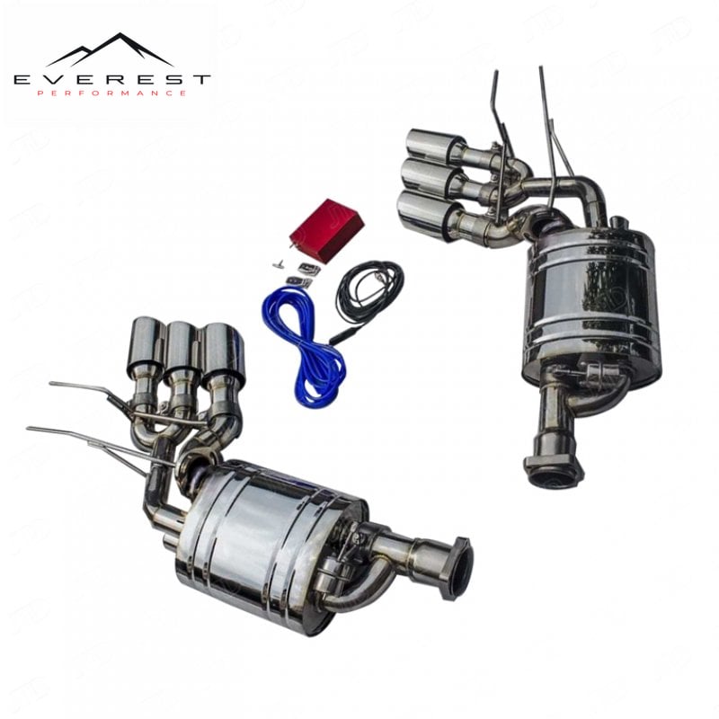 Mercedes-Benz W463 G65 G63 2013-2018 Year 4.0T 5.5 6.0L With Triple Outlet Cat-Back Exhaust — photo 1