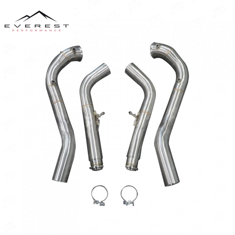 Mercedes-Benz G500 G550 G63 W464 V8 4.0T Kit 2019 Catless Downpipe — photo 1