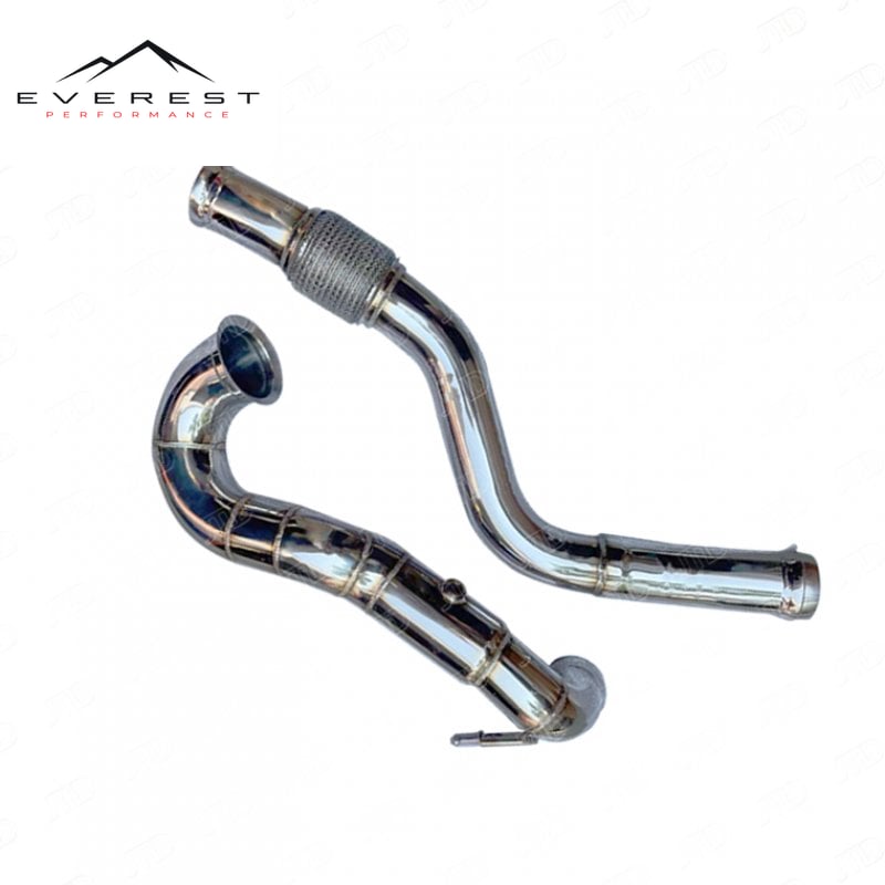 Mercedes-Benz A45 CLA45 W176 Downpipe — photo 1