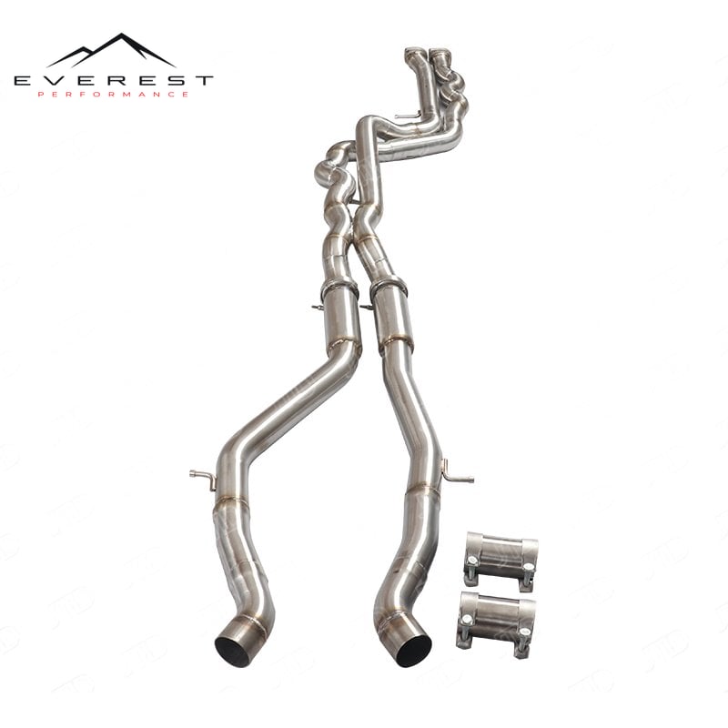 BMW M3 M4 F80 F82 S55 Equal Length Mid Pipes — photo 1