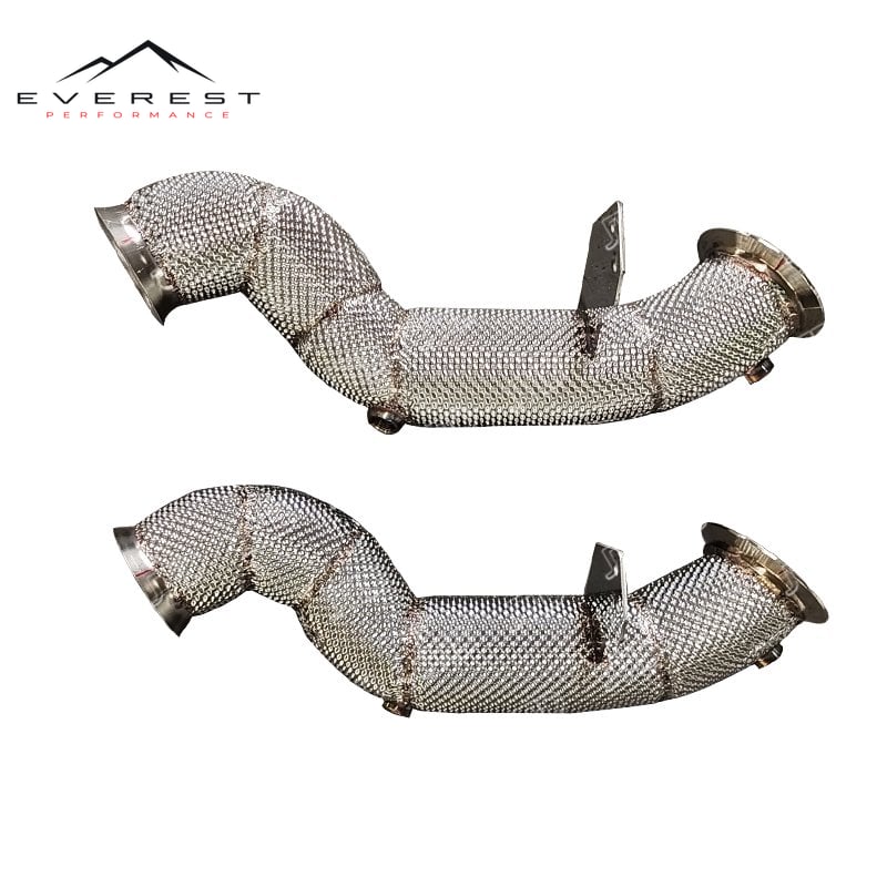 Mercedes-Benz W205 C300 Downpipe (Style 2) — photo 1