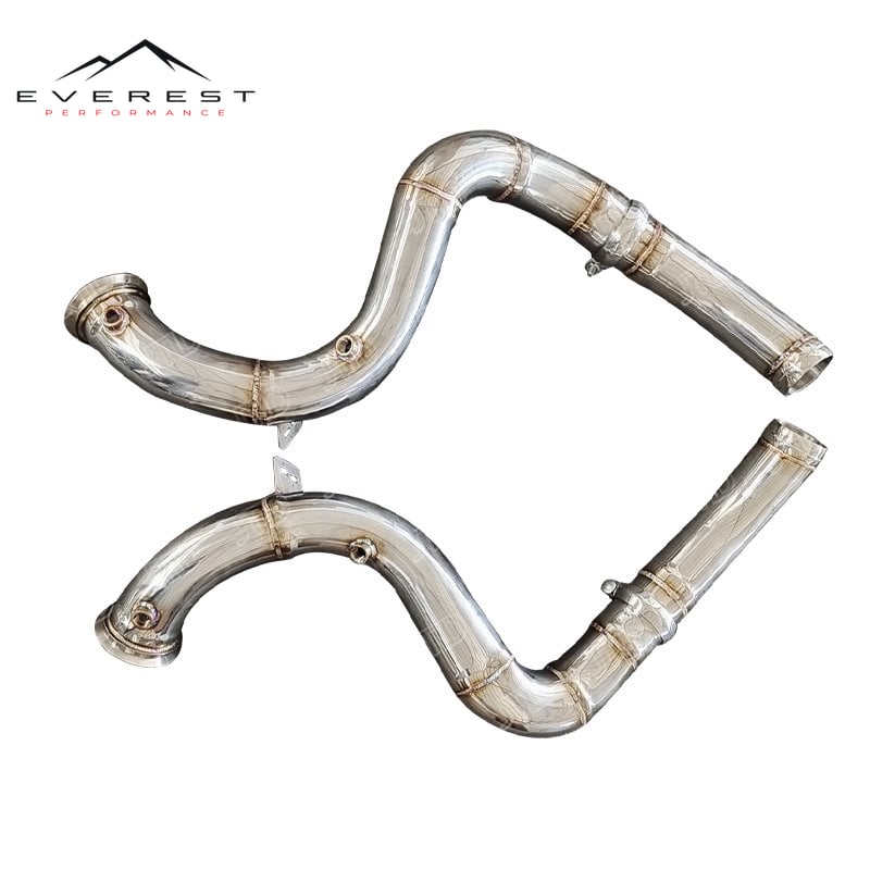 Mercedes-Benz W205 C63 C63S AMG Downpipe — photo 1