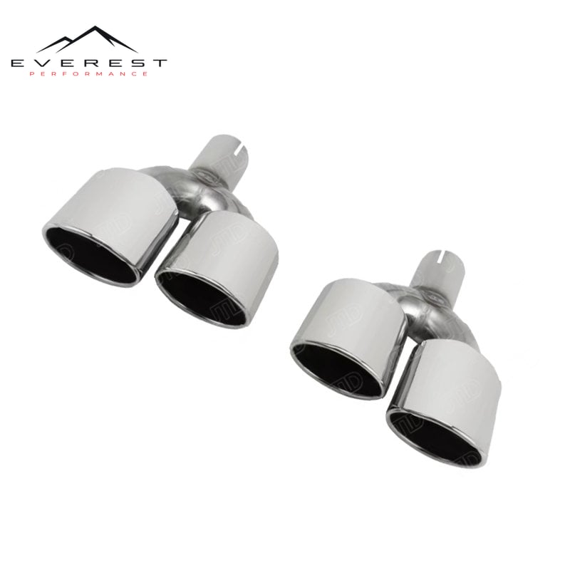 Mercedes-Benz W204 / W212 Exhaust Tips (Style 3) — photo 1