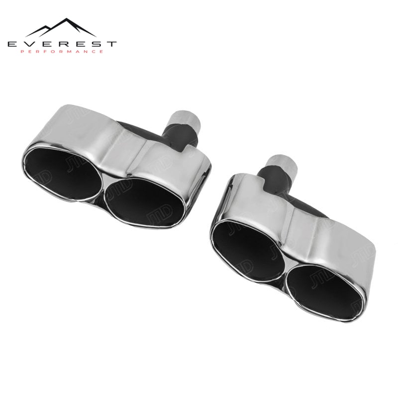 Mercedes-Benz W221 08-13 W221 S65 Elbow Conjoined Exhaust Tips — photo 1