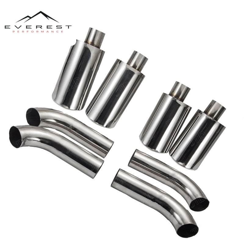 Mercedes-Benz W463 / W464 Exhaust Tips (Style 1) — photo 1