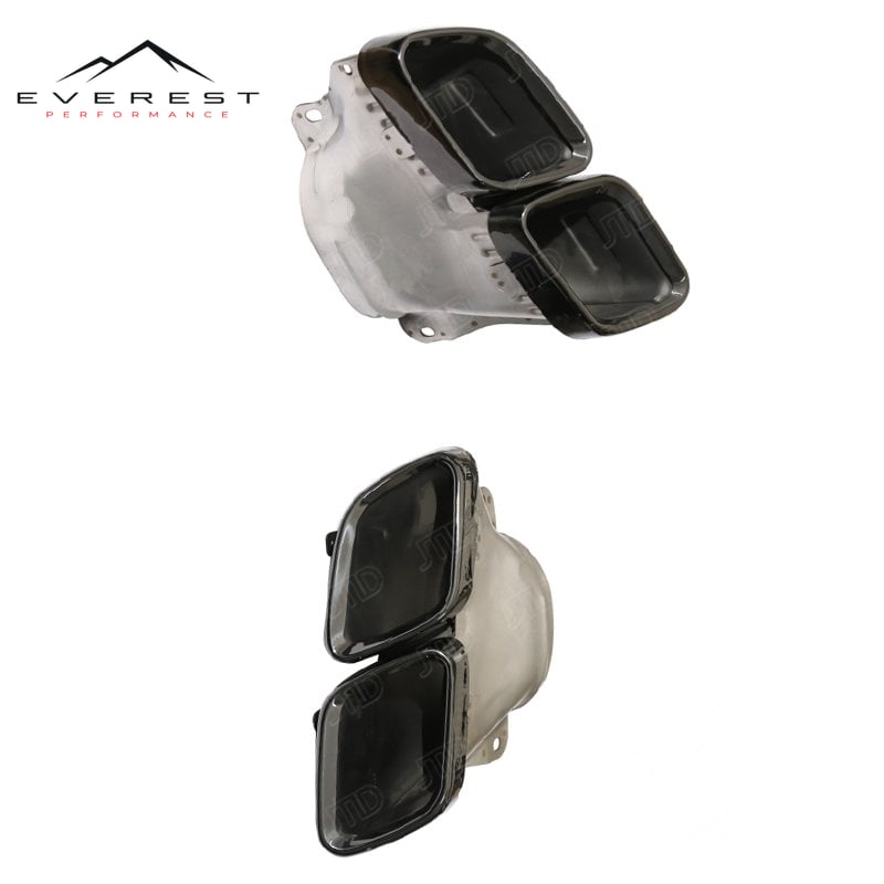 Mercedes-Benz V167 / X167 Exhaust Tips (Style 2) — photo 1