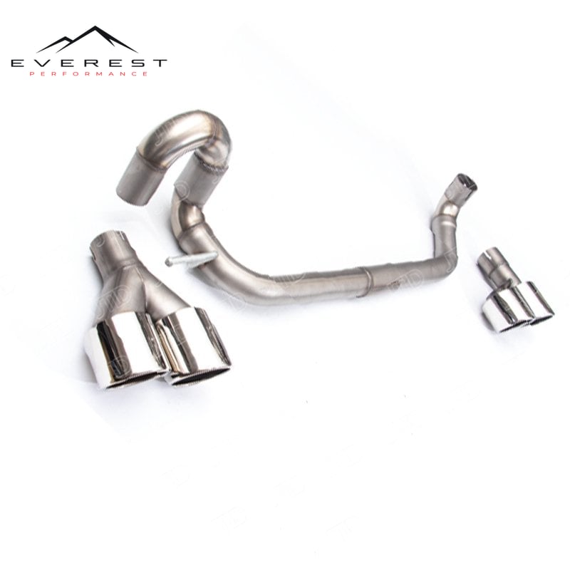 BMW E60 Dual M5 Split Exhaust Tips — photo 1