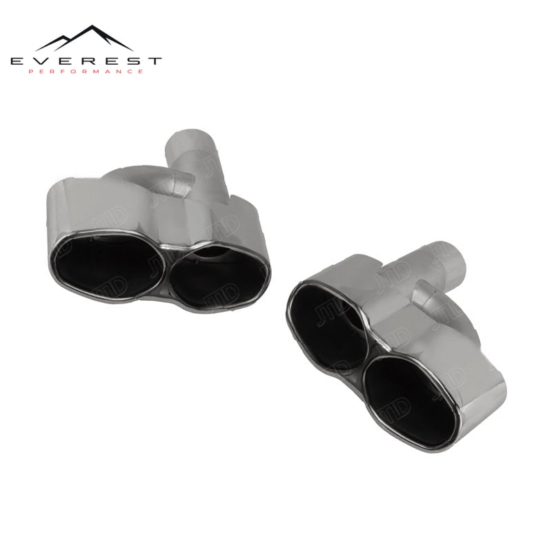 Mercedes-Benz W221 Exhaust Tips (Style 1) — photo 1