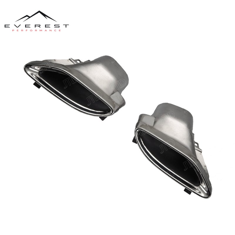Mercedes-Benz C292 / W166 / W205 / W213 / X253 Exhaust Tips (Style 1) — photo 1