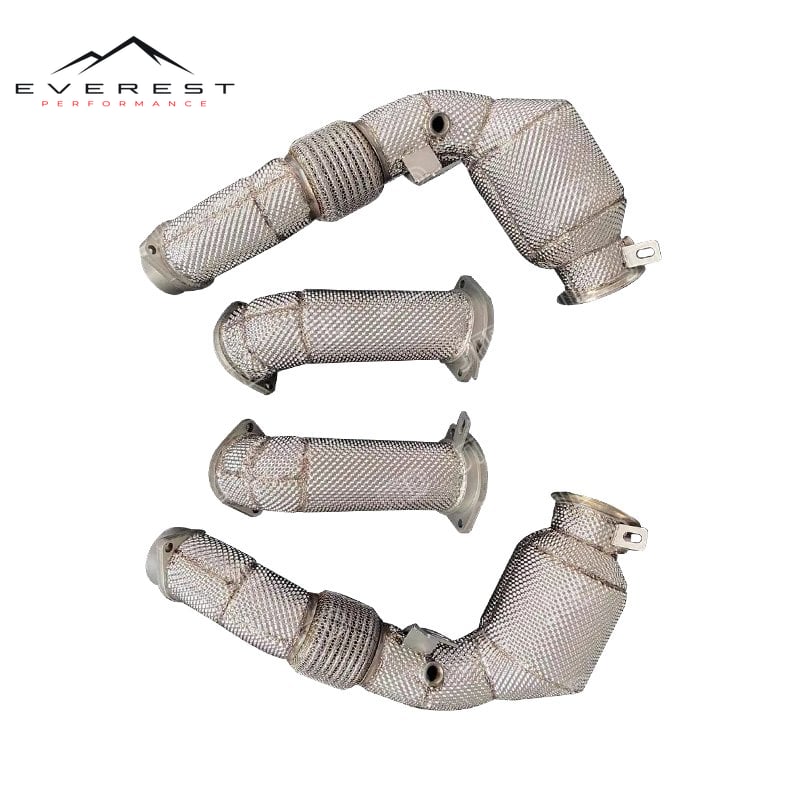 BMW X5 X6 X7 M60I G05 G06 G07 M60I Catless Downpipe — photo 1