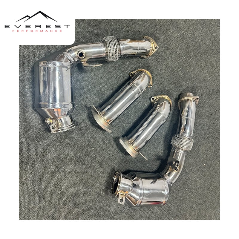 BMW X5 X6 X7 M60I G05 G06 G07 M60I Downpipe (Style 1) — photo 1