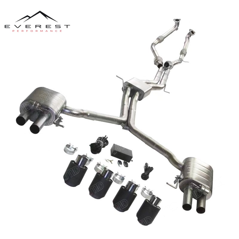 Audi S5 B8 3.0 Front With Cat-Back Exhaust — photo 1