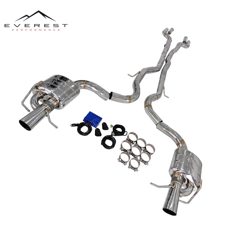 Mercedes-Benz 2015-2023 AMG GT 63 C190 Sedan Valved Exhaust System — photo 1