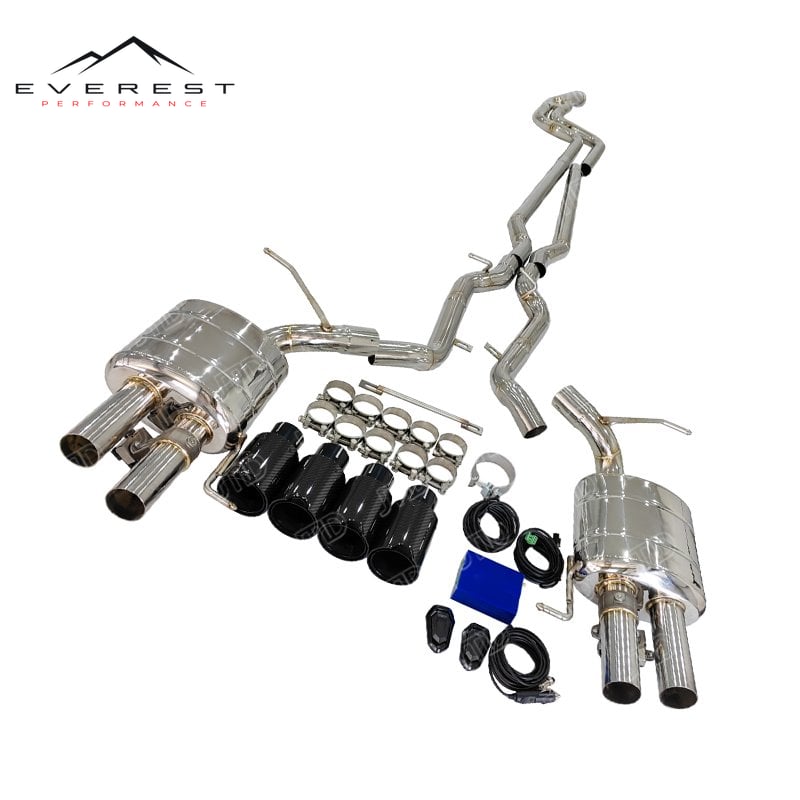 BMW 2010-2016 5-Series F10 F11 2014 535i F10 3.0 xDrive Valved Exhaust System — photo 1