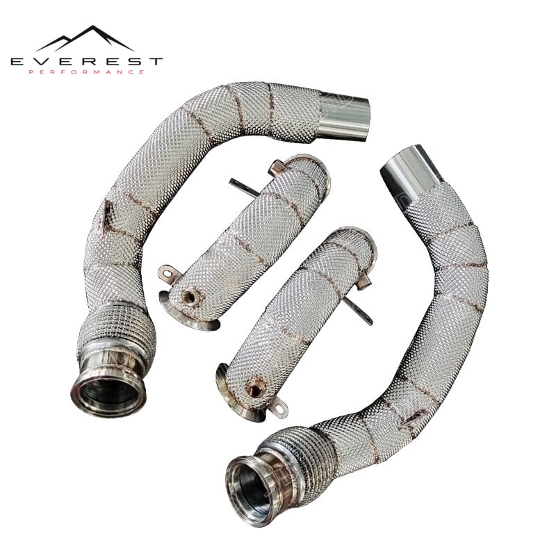 BMW 2019-2023 X5M X6M Front Race F95 F96 Downpipe — photo 1