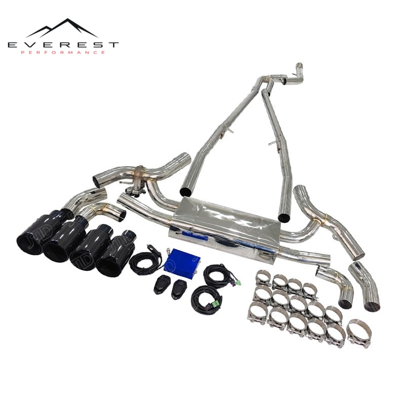 BMW 2017-2023 5-Series G30 540i Valved Exhaust System — photo 1