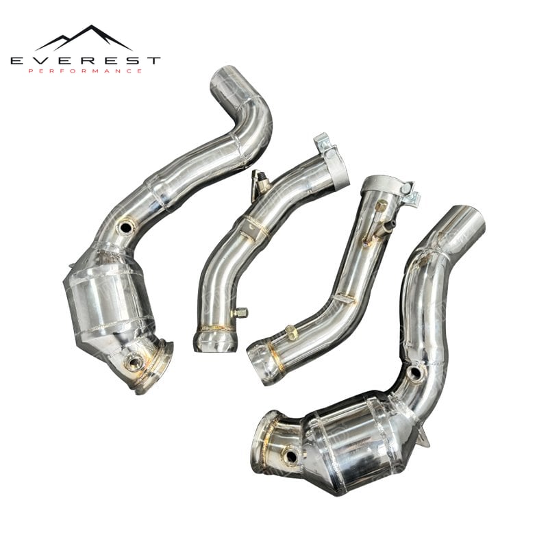 Mercedes-Benz AMG M177 W213 E63 E63S 2017 Downpipe — photo 1