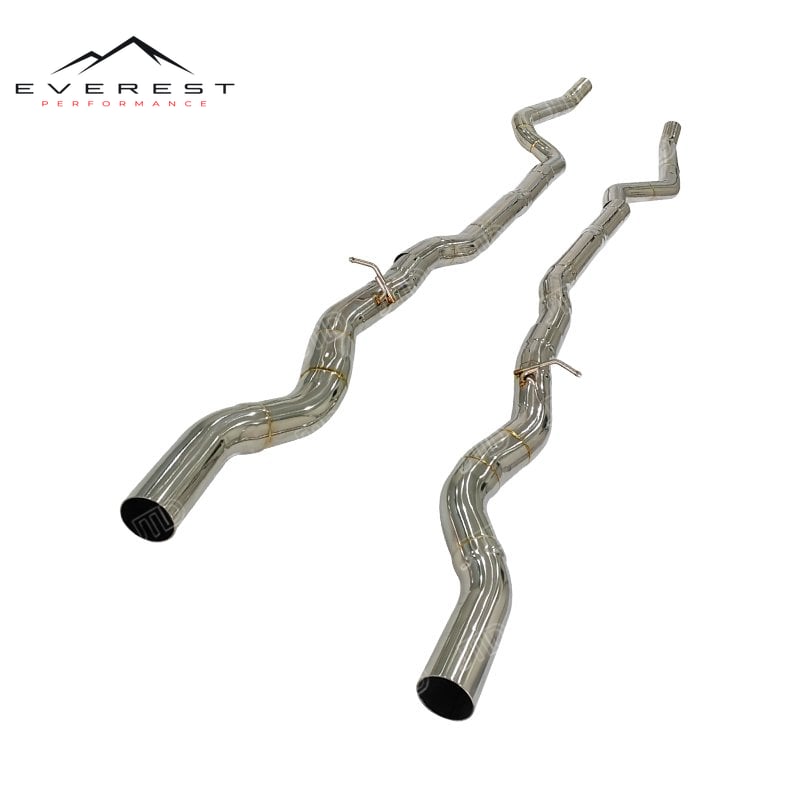 BMW 2019+ M8 F91 F92 F93 Middle Valved Exhaust System — photo 1