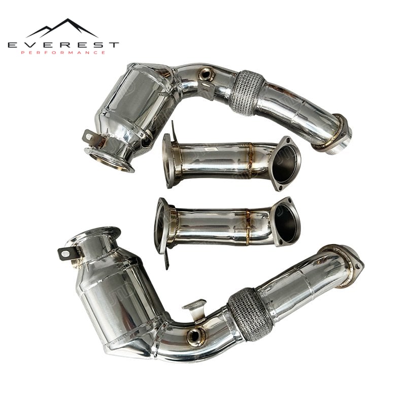 BMW 2024+ X5/X6/X7 M60I G05/G06/G07 M60I LCI Downpipe — photo 1