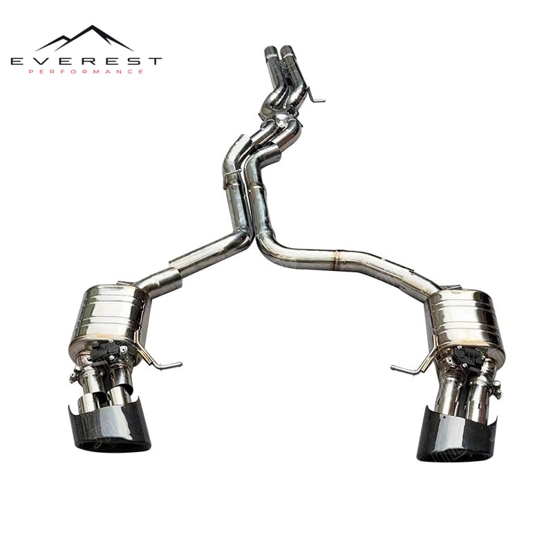 Audi 2019+ C8 RS6 RS7 Valved Exhaust System — photo 1