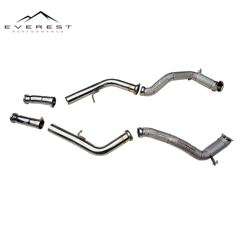 Mercedes-Benz 2018-2024 G63 AMG W463A W464 With Heat Shield Downpipe — photo 1