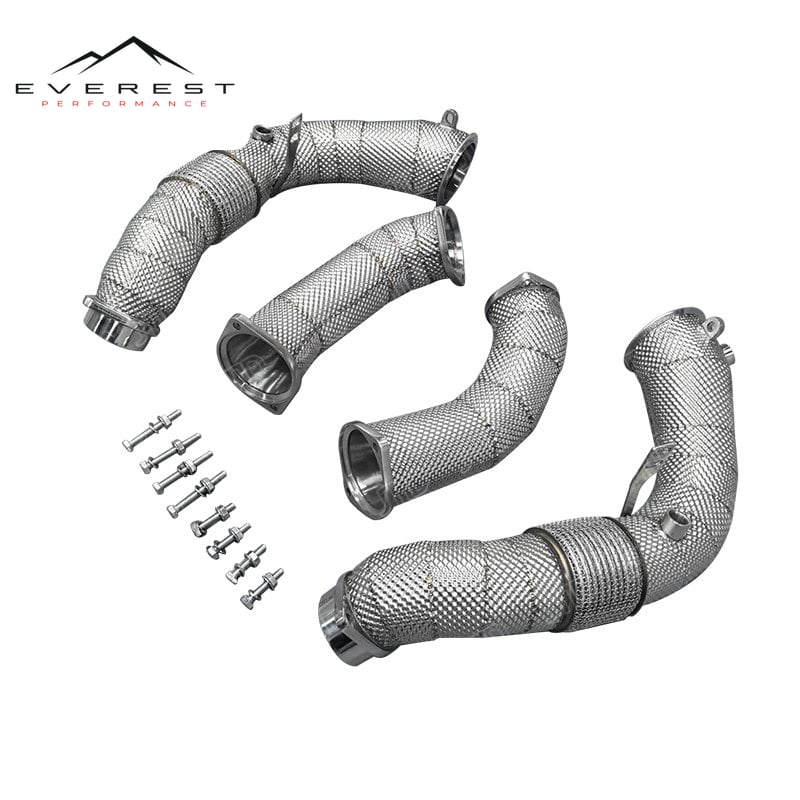 BMW M5 M8 F90 F92 F93 Downpipe — photo 1