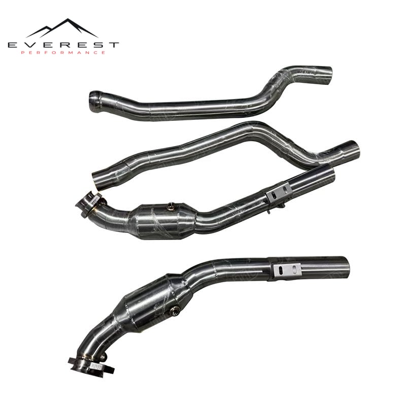 Mercedes-Benz 2012 W212 E63 AMG 5.5L V8 Downpipe — photo 1
