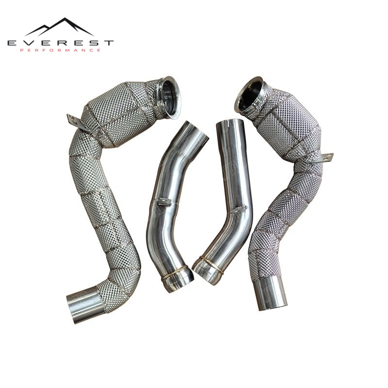 Mercedes-Benz E63 W213 4.0t Without OPF Downpipe — photo 1