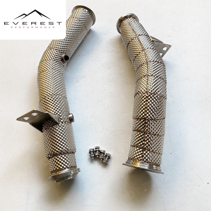 Mercedes-Benz W205 C43 Downpipe (Style 2) — photo 1
