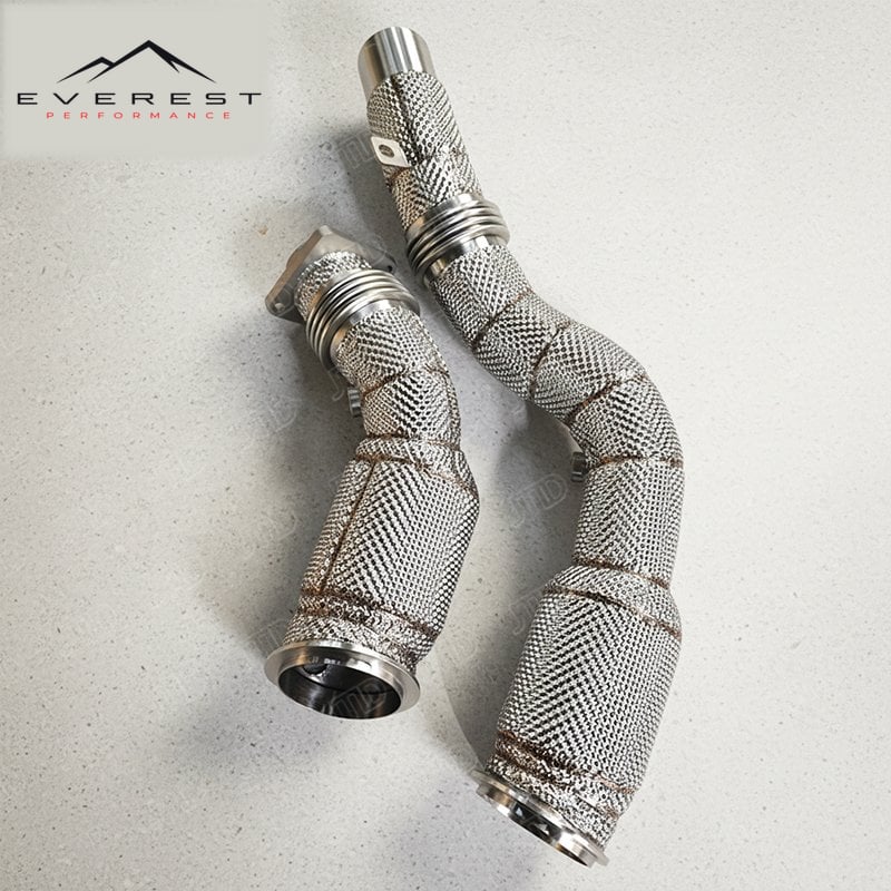 BMW M2C F87 Downpipe — photo 1