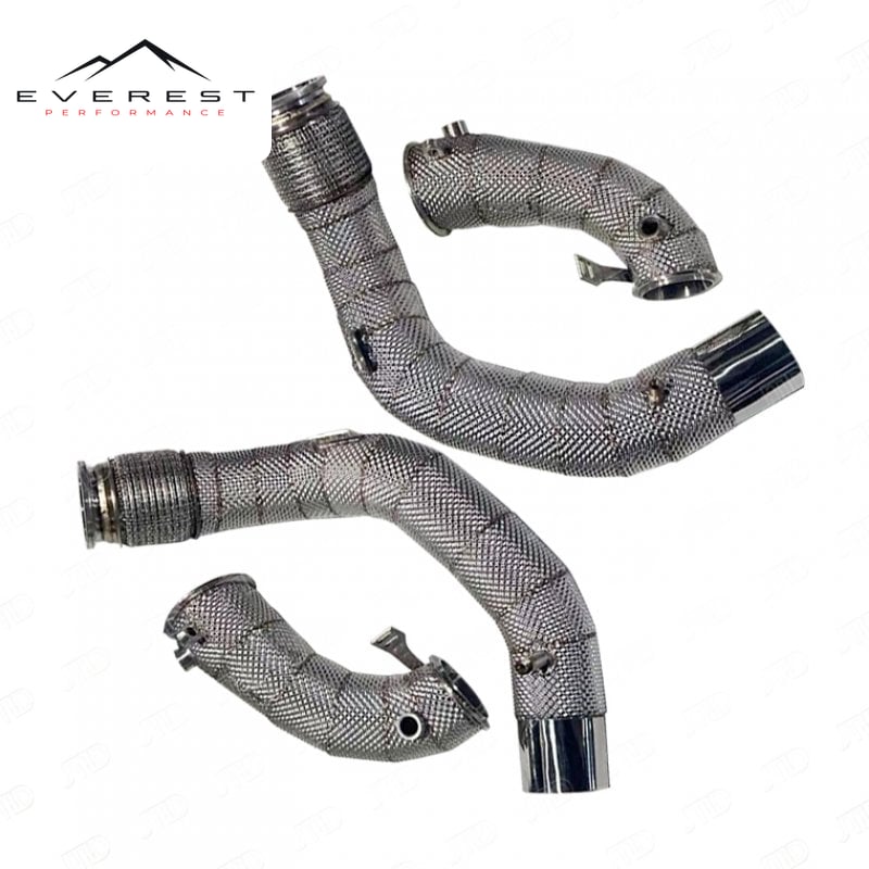 BMW F95 X5M & F96 X6M Downpipe — photo 1