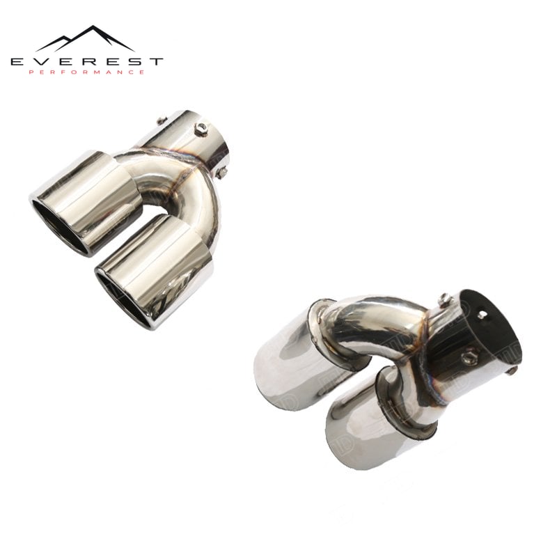 BMW G42 M2 Split Round Exhaust Tips — photo 1