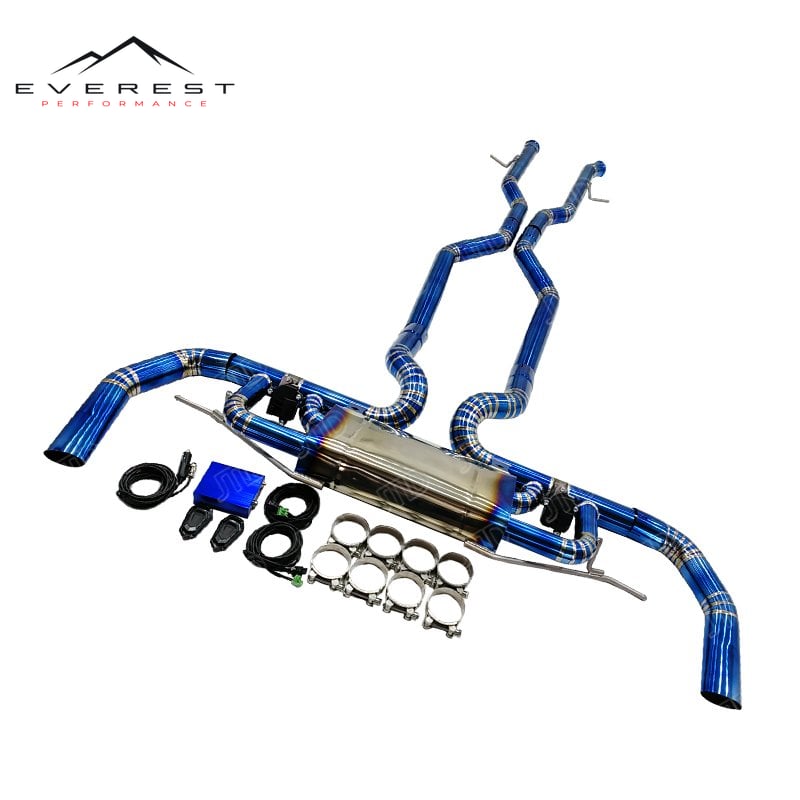 Mercedes-Benz 2016-2019 GLE 63 AMG W166 2018 gle63s AMG 5.5 M157 W166 Valved Exhaust System — photo 1