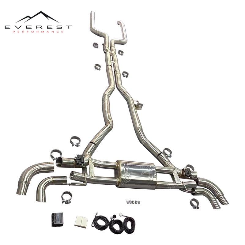 BMW G05 X5 M50I G06 X6 M50I AXLEBACK Cat-Back Exhaust — photo 1