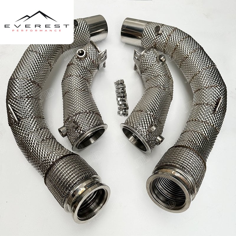 BMW F95 X5M Downpipe (Style 2) — photo 1