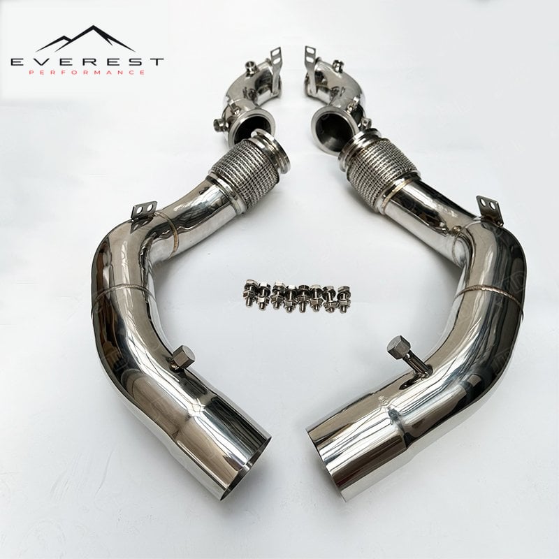 BMW F95 X5M Downpipe (Style 1) — photo 1